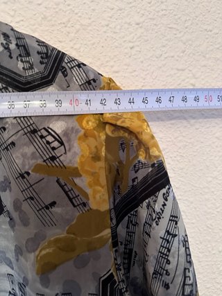 Camisa Antonelli Estampada Notas Musicales y Flore