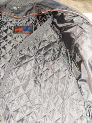 Chaqueta Moto Hombre Negra