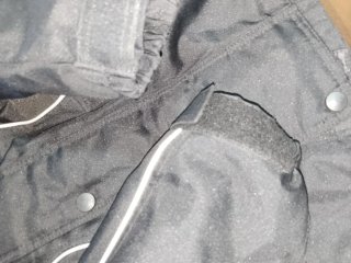 Chaqueta Moto Hombre Negra