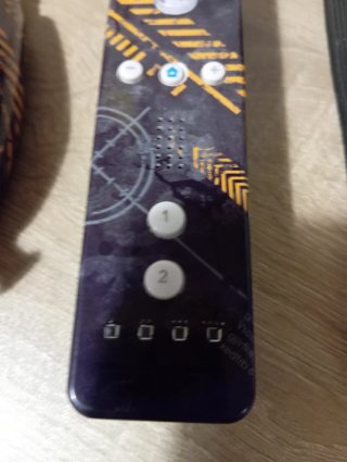 Mando Wii y Nunchuk Morado