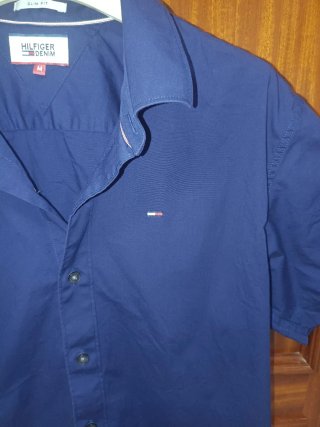 Camisa Tommy Hilfiger Azul Talla M