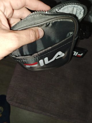Bolso bandolera Fila gris