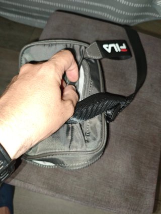 Bolso bandolera Fila gris