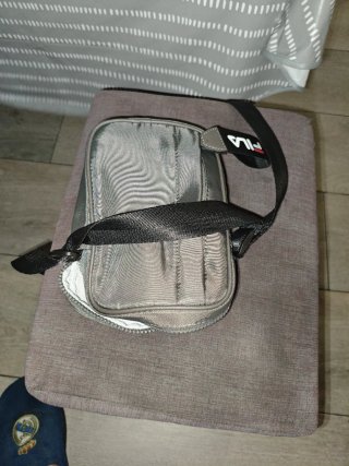Bolso bandolera Fila gris