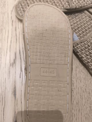 Zapatillas Verano Natural T44-45