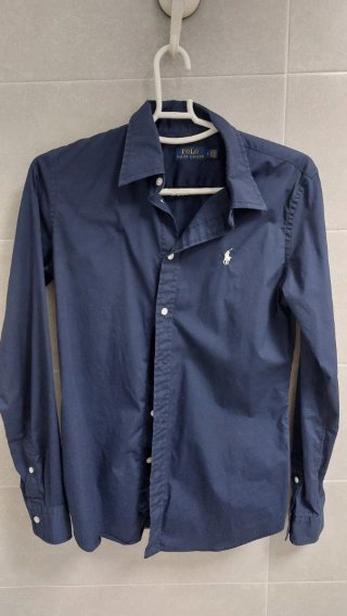 Camisa Polo Ralph Lauren azul marino mujer