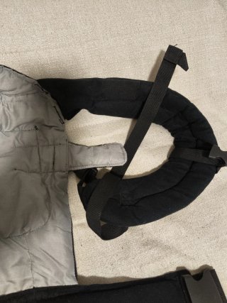 Mochila Portabebés Negra