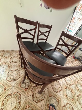 Juego de 6 sillas de comedor