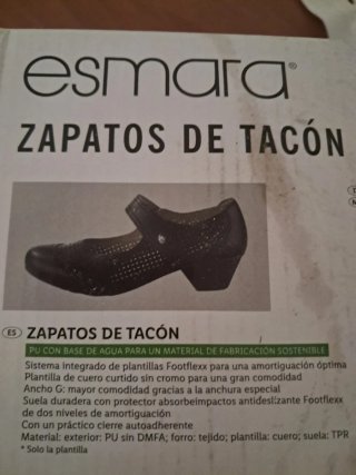 Zapatos de tacón Esmara negros talla 38 y 39