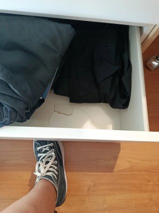 Cómoda 4 cajones Ikea blanca