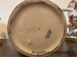 Figuras Angelitos Porcelana Algora