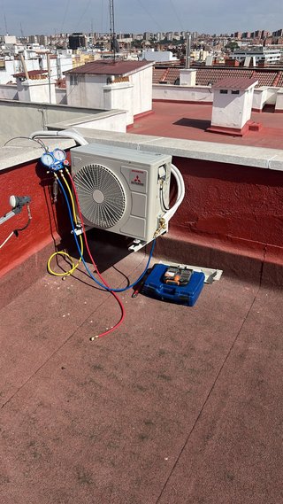 Instalación y reparación de aires acondicionados