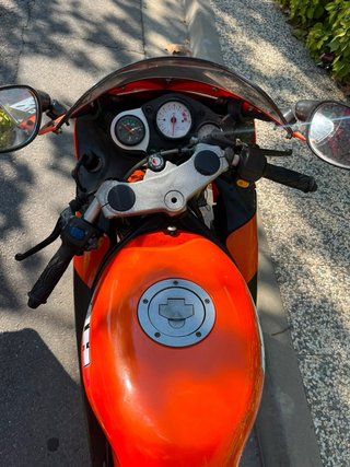 Motor Hispania RX 49 Naranja/Negra