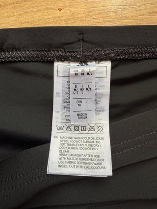Slip de baño Adidas negro Talla M-L