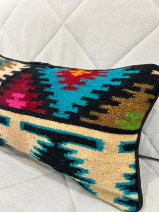 Cuscino lana kilim decorativo