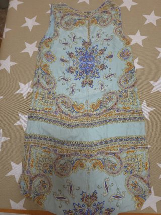 Vestido Massimo Dutti Estampado Paisley Talla S
