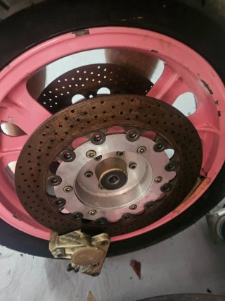 Llantas Rd 500 con pinzas Brembo menani Discos 300