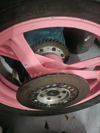 Llantas Rd 500 con pinzas Brembo menani Discos 300