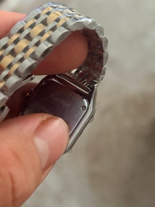 Reloj Cartier Pulsera dorado y Plata