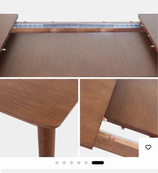 Mesa extensible nogal. REBAJA HOY!