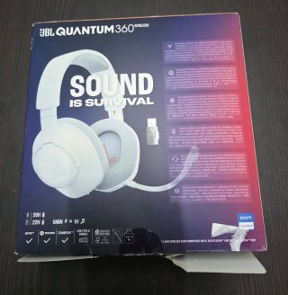 Auriculares JBL Quantum 360 Blanco