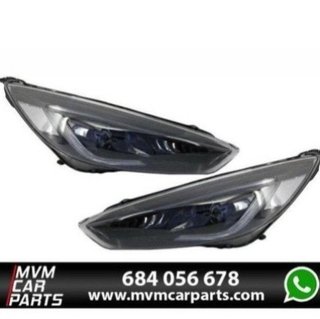 Faros delanteros LED para Ford Focus MK3 look Xéno