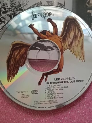 Led Zeppelin CD in through The out door