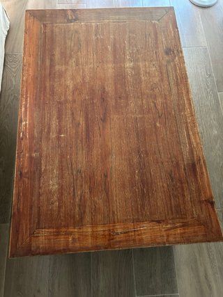 Mesa Teca 120x80x48 cm