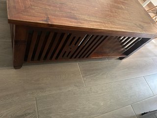 Mesa Teca 120x80x48 cm