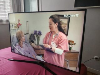 TV Samsung 49 Negra y Blanca