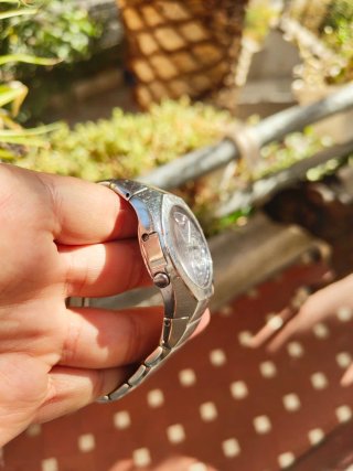 Reloj Lotus Grand compliction Cronógrafo Azul y Pl