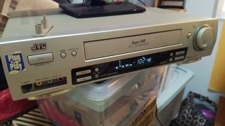 Reproductor VHS JVC Super VHS HP-G7500
