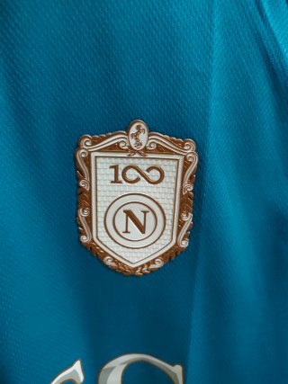 Camiseta Napoli 100 Aniversario EA7 Talla M
