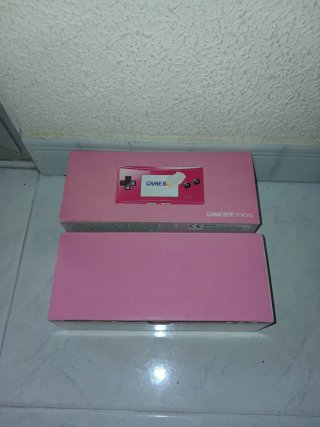 Nintendo Game Boy Micro Rosa