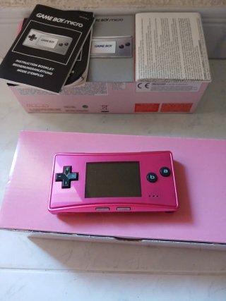 Nintendo Game Boy Micro Rosa