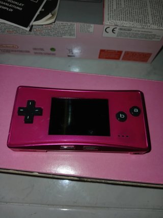 Nintendo Game Boy Micro Rosa