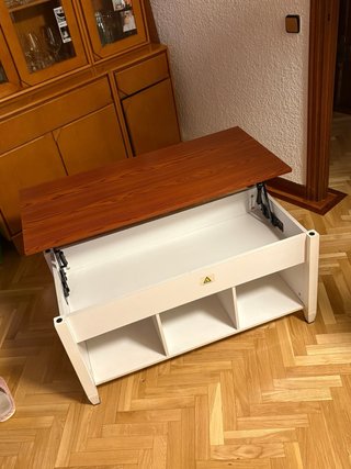 Mesa de centro salón madera