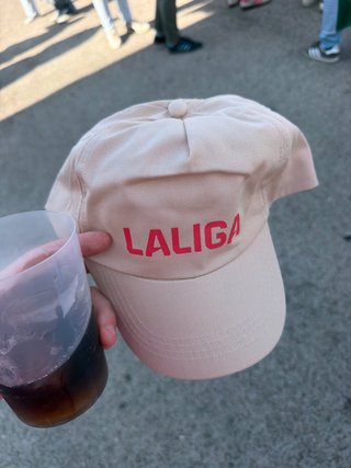 Gorra La Liga Beige