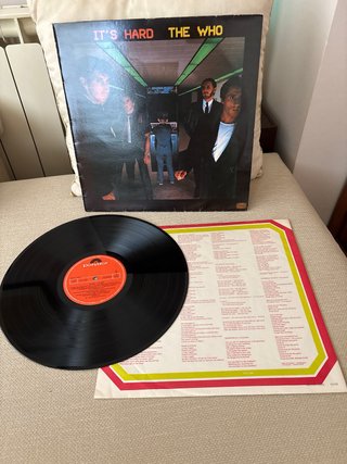 Vinilo The Who - It's Hard (Ed. Española 1982)