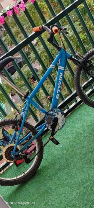 Bicicleta Infantil Btwin Azul