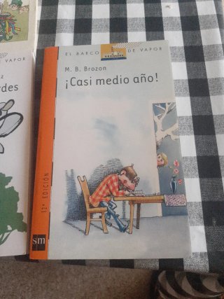6 Libros barco se vapor