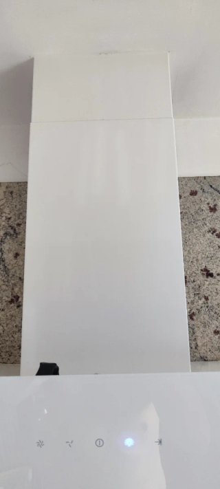 Campana extractora 90 cm blanca