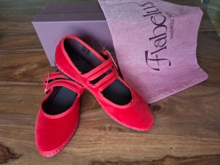 Flabelus Matilda Rojo Talla 37 Nuevas