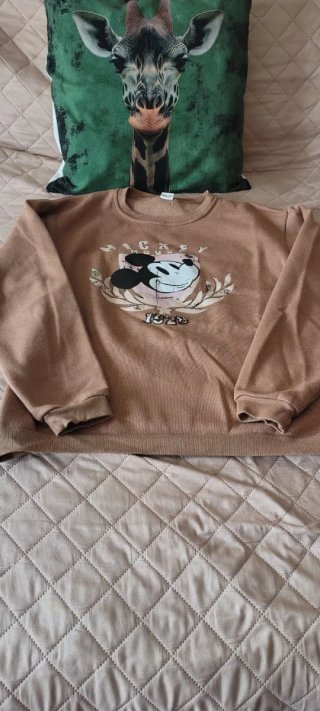 Sudadera Mickey Mouse 1928 Mujer Marrón