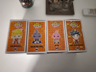 Pack 4 Funko Pop Dragon Ball Z