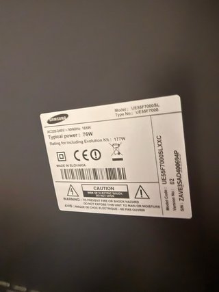 Samsung 55” Smart TV Full HD 3D