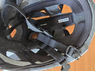 Casco de bicicleta Van Rysel blanco talla M