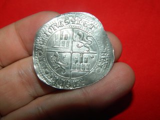 Lote 4 monedas plata medievales