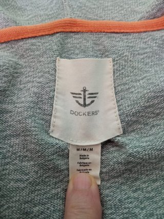Chaqueta de punto gris