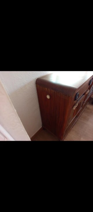 Mueble madera estilo retro,las tres piezas,OFERTAD
